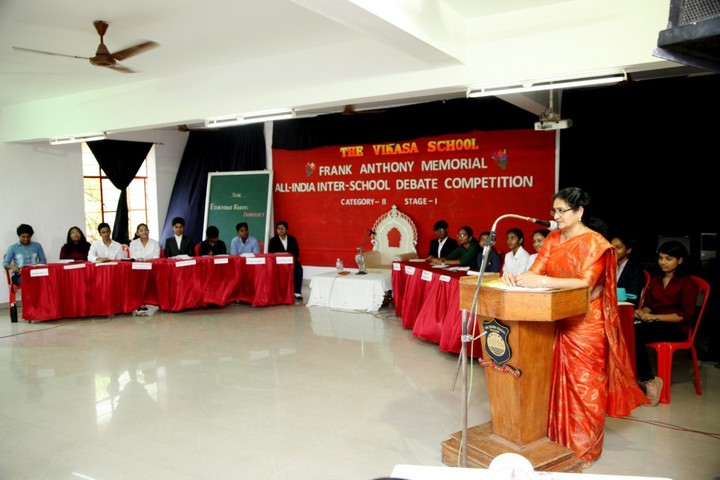 The Vikasa School-Debate Competition