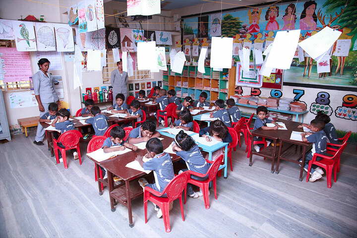 Excel Central School-KG Class Room