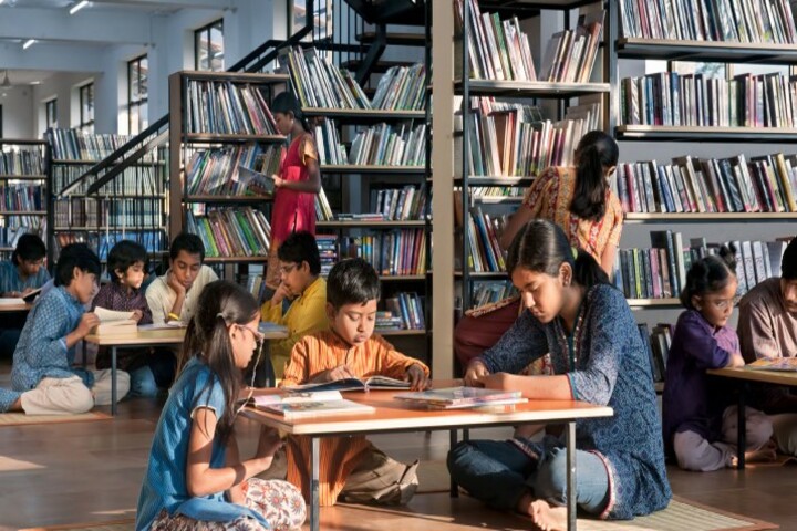 Isha Home School-Junior Library