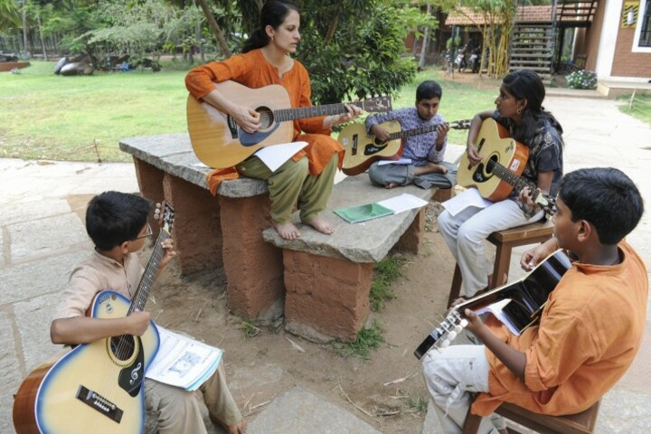 Isha Home School-Music Class