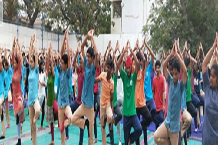 Chettinad Hari Shree Vidyalayam-International Yoga Day