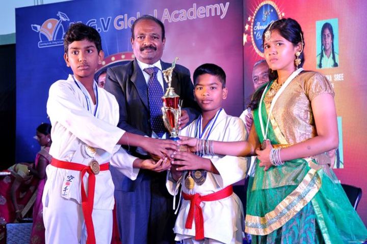 M G V Global Academy-Karate Champions