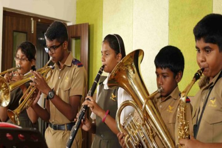 The Hyderabad Public School-Band Troop