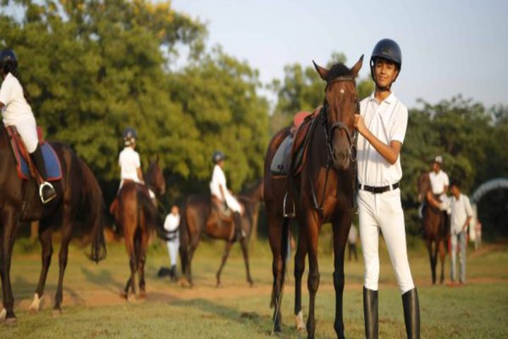 The Hyderabad Public School-Horse Riding