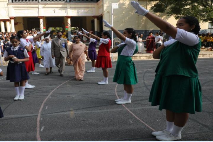 "St Anns High School-Welcoming guests"