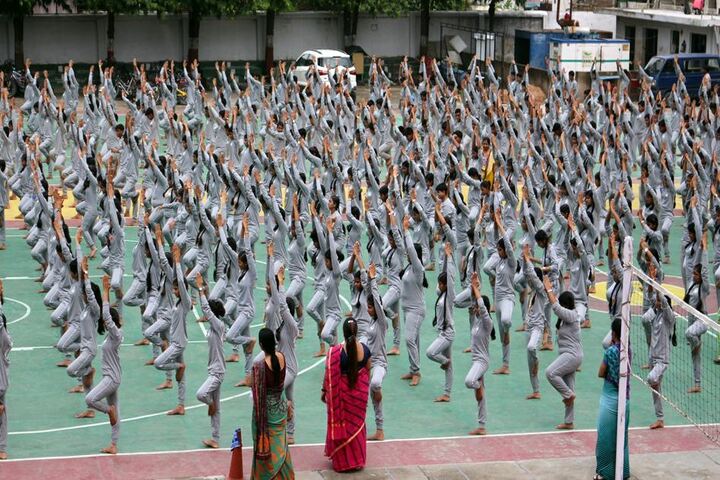 Mercy Memorial School-Yoga Activity