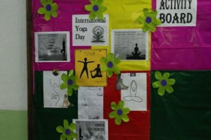 City Montessori High School-Activity Board