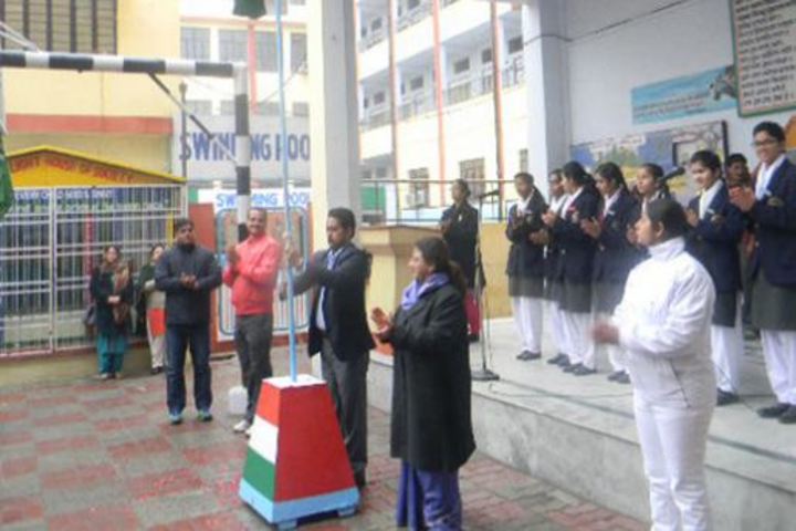 City Montessori Inter College-Flag Hoisting