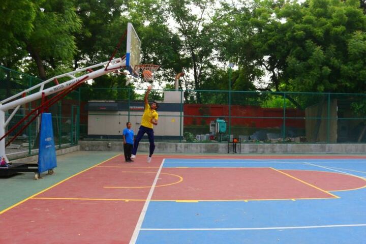 Seth M R Jaipuria School-Basket Ball Court