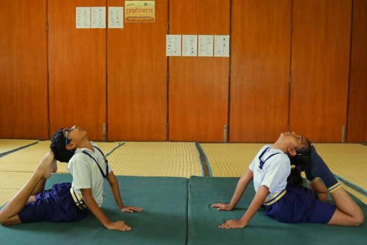 Seth M R Jaipuria School-Yoga