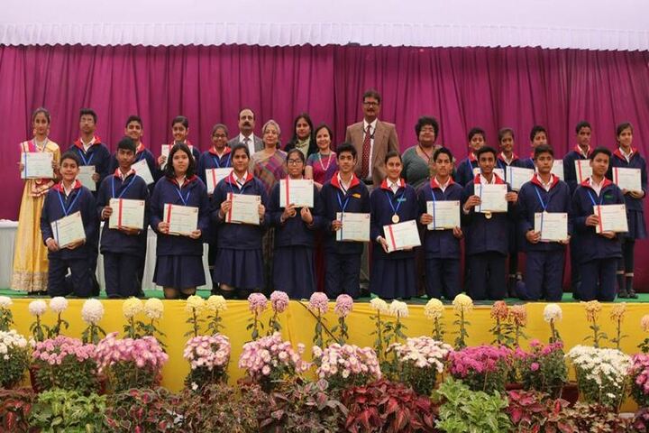 Seth M R Jaipuria School-Felicitation