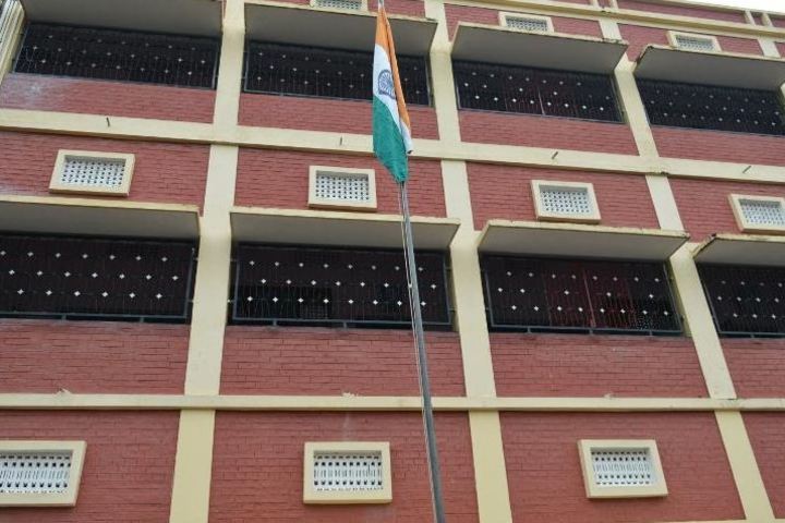 St Peters School-Flag Hoisting