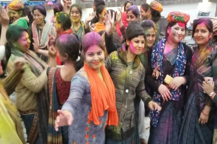 Smt Jaidevi Memorial Public School-Holi Celabrations