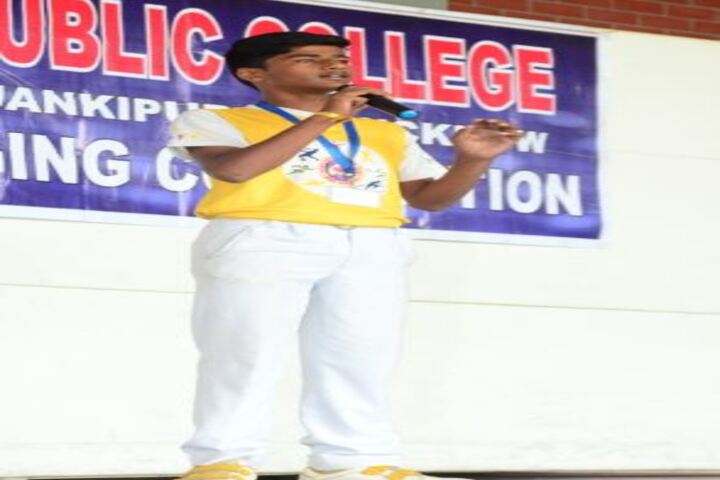 Lucknow Public College-Speech