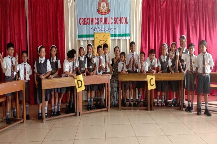 Creathics Public School-Quiz Competition