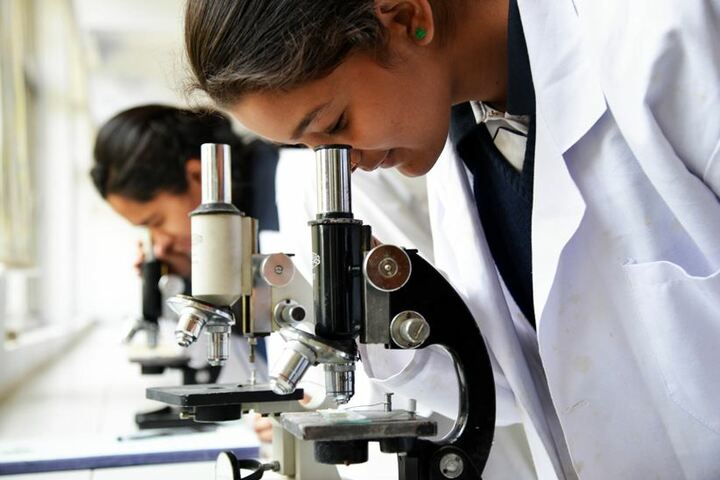 Ashok Hall Girls Residential School-Biology Lab