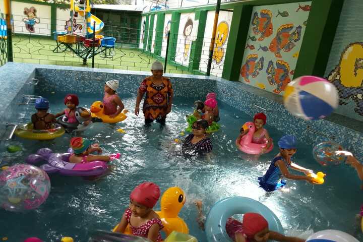 Pratt Memorial School-Pool Fun