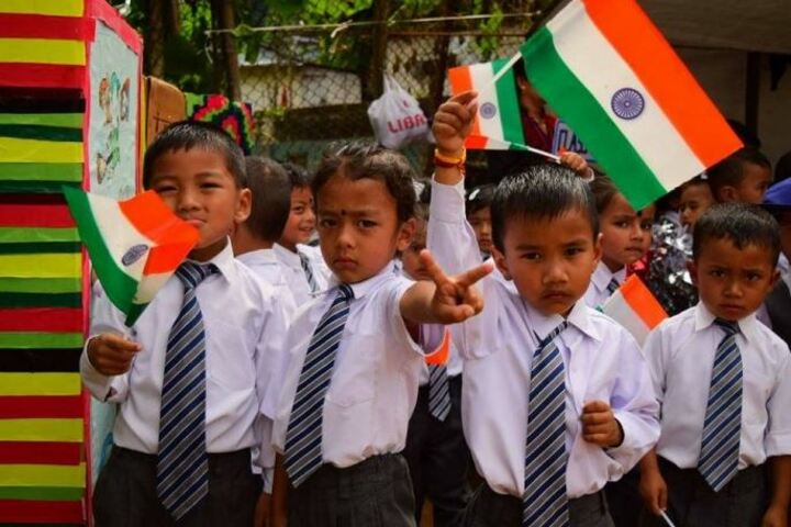 Lewis English School-Independence Day