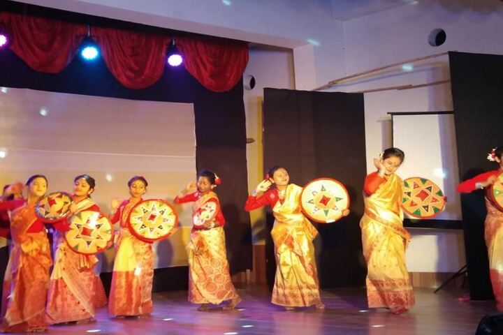 Stepping Stone Model School-Folk Dance