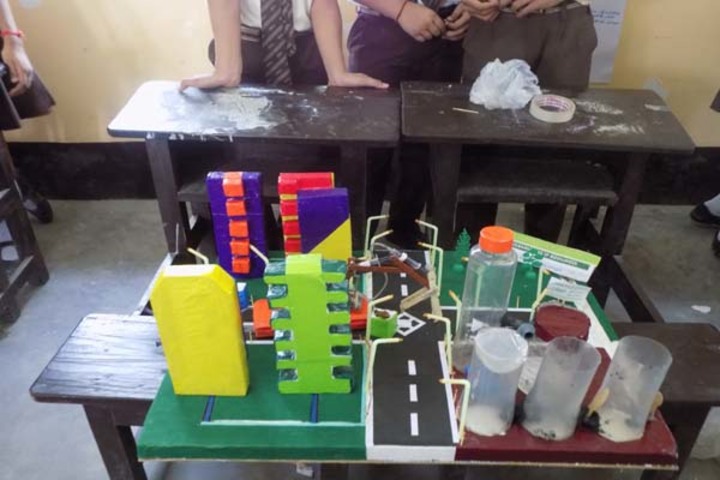 North Point English Academy-Science Exhibition