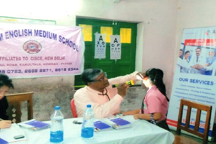 Lyceum English Medium School-Medical camp