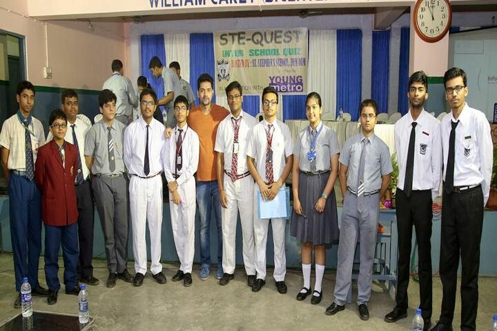 St Stephens School-Quiz Participants