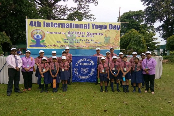 St Peters School-International Yoga Day
