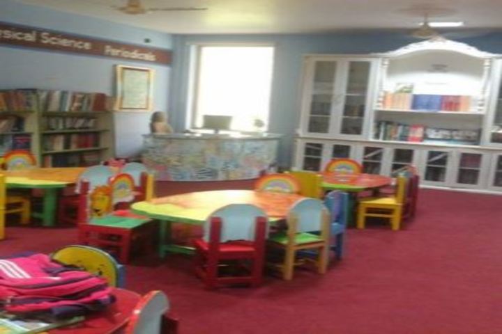 Saint MSG Glorious International School-Library