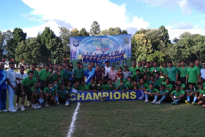 The Rashtriya Indian Military College-Soccer Winner