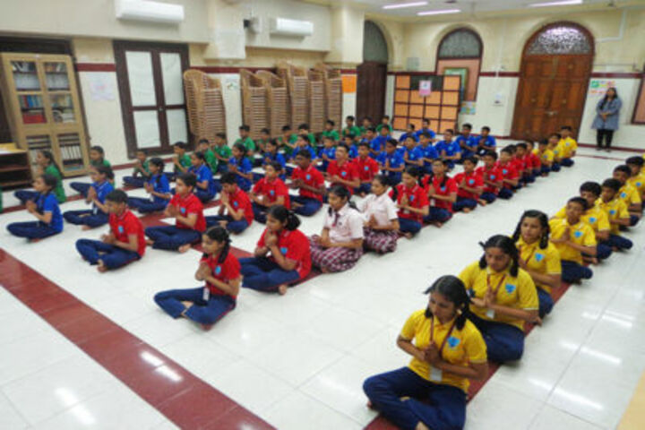The Modern School-Yoga Day