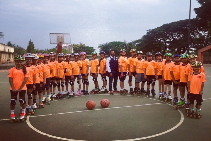 Utpal Shanghvi Global School-Basket Ball Court