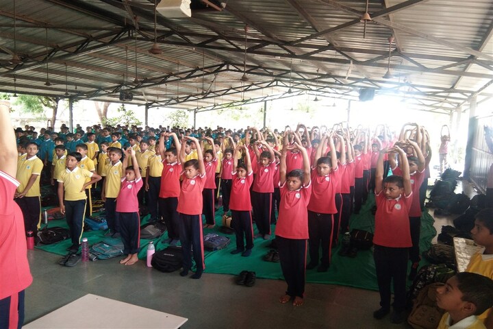 BAPS Swaminarayan Vidyamandir-Yoga Hall