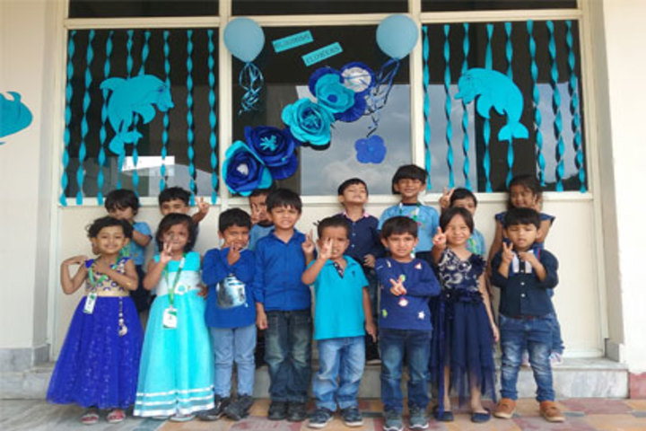 Springfields International School-Blue Day