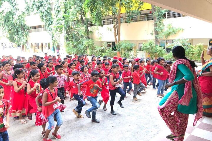 Kaligi Ranganathan Montford Matric Heigher Secondary School-Red Day
