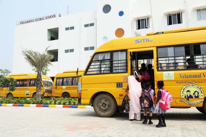 Velammal Global School-Bus