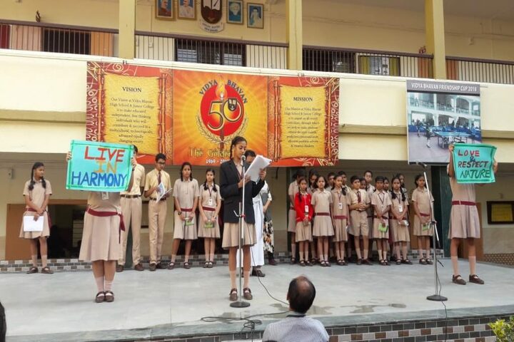 Vidya Bhavan School and Junior College-Assembly