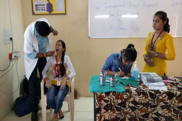 VED International School-Dental Camp
