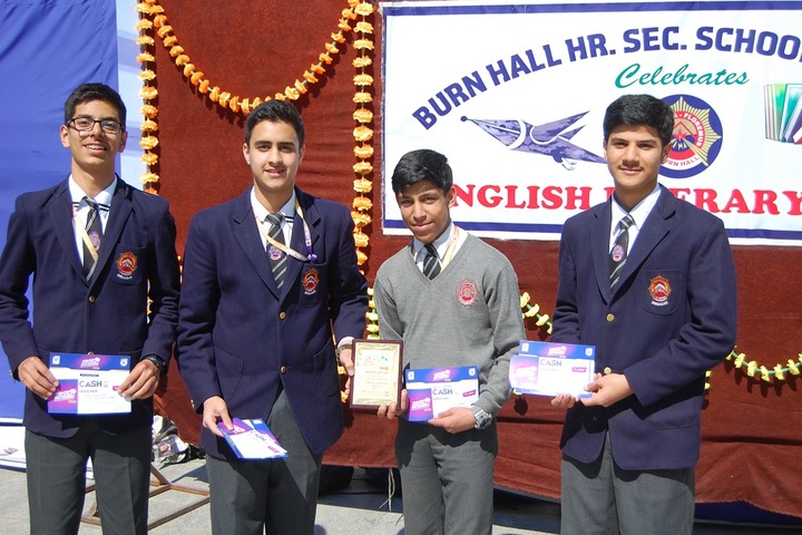 Burn Hall Higher Secondary School-Awards