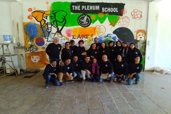 The Plenum School- Staff Group Photo