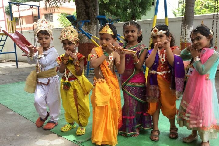 M K H Sancheti Public School & Junior College-Krishna Janmashtami