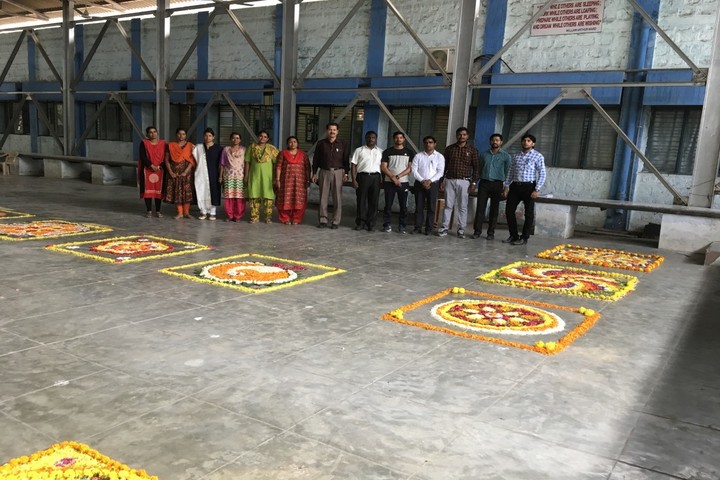 Kendriya Vidyalaya - Flower Decoration