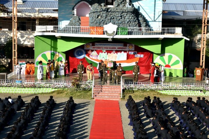 Dnyanmata High School-Republic Day