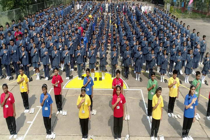 Hillgreen High school And Jr College-Morning Assembly