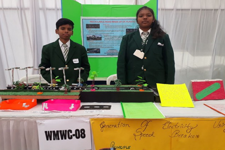 Holy Cross English Medium School-Science-Exhibition