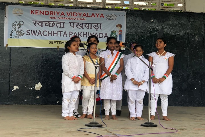 Kendriya Vidyalaya-Singing Event