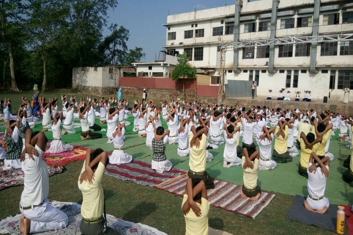 Indu I T School-Yoga-Day