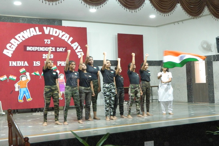 Agarwal Vidyalaya and Junior College-Independence Day