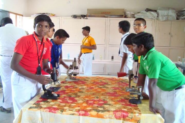 Annai Velankanni Matriculation Higher Secondary School-Biology Lab