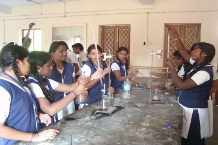 Annai Velankanni Matriculation Higher Secondary School-Science Lab