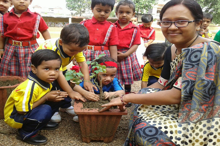 J M J Navjeevan Convent School-Tree-Plantation